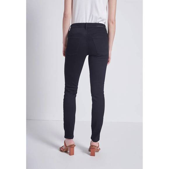 NEW CURRENT/ELLIOTT the original stiletto jean in clean black in clean black - Picture 3 of 3